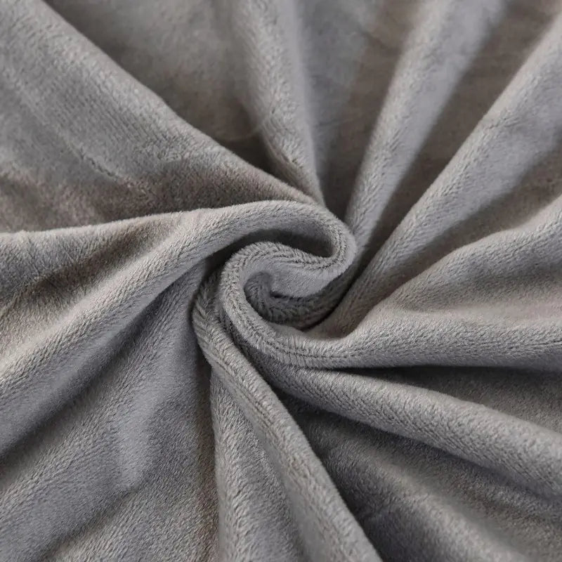 Thick Silver Fox Velvet Sofa Cover with High Elasticity